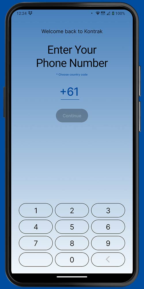 Enter your phone number