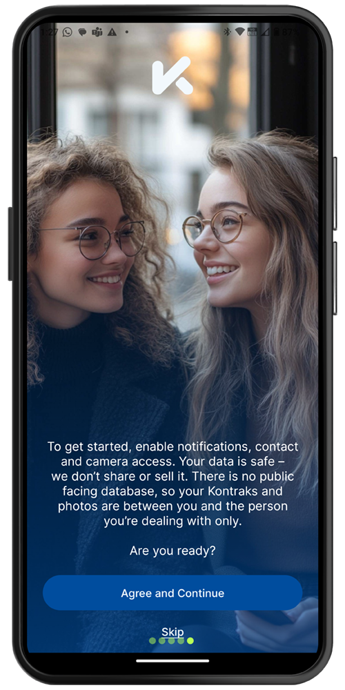 The Kontrak Social Welcome Journey